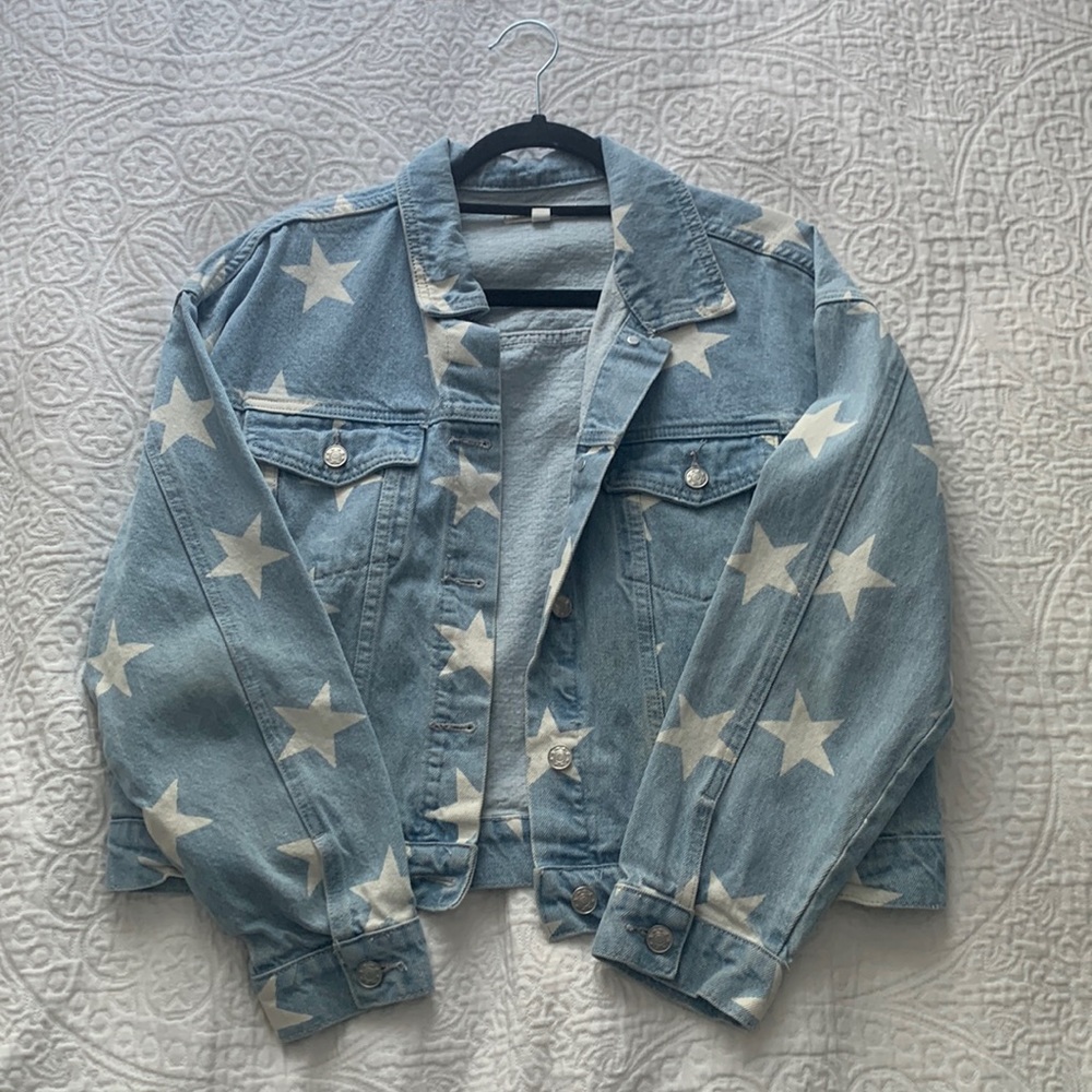 Women’s Star printed Jean Jacket from Splash